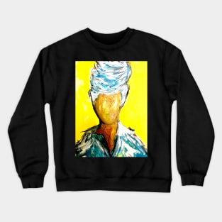 Head wrap Crewneck Sweatshirt